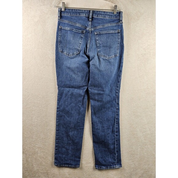 Old Navy High Rise OG Straight Denim Jeans Size 6 - Picture 4 of 4